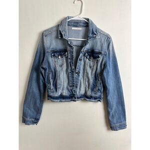Papaya Women's Denim‎ Jacket Large